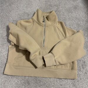 Lululemon half zip scuba